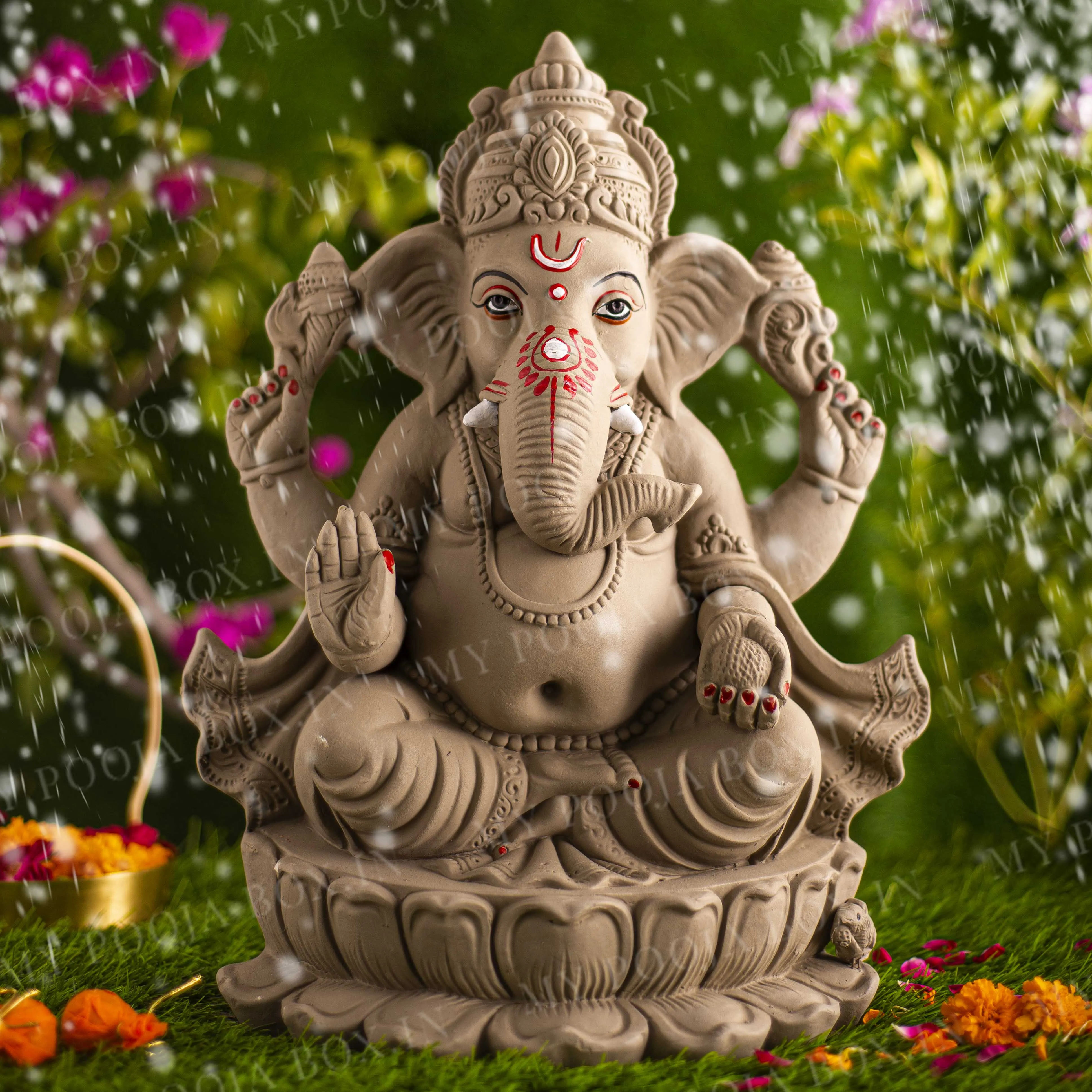 1.5FEET Gaurisutra Eco-Friendly Ganpati | Plant-A-Ganesha