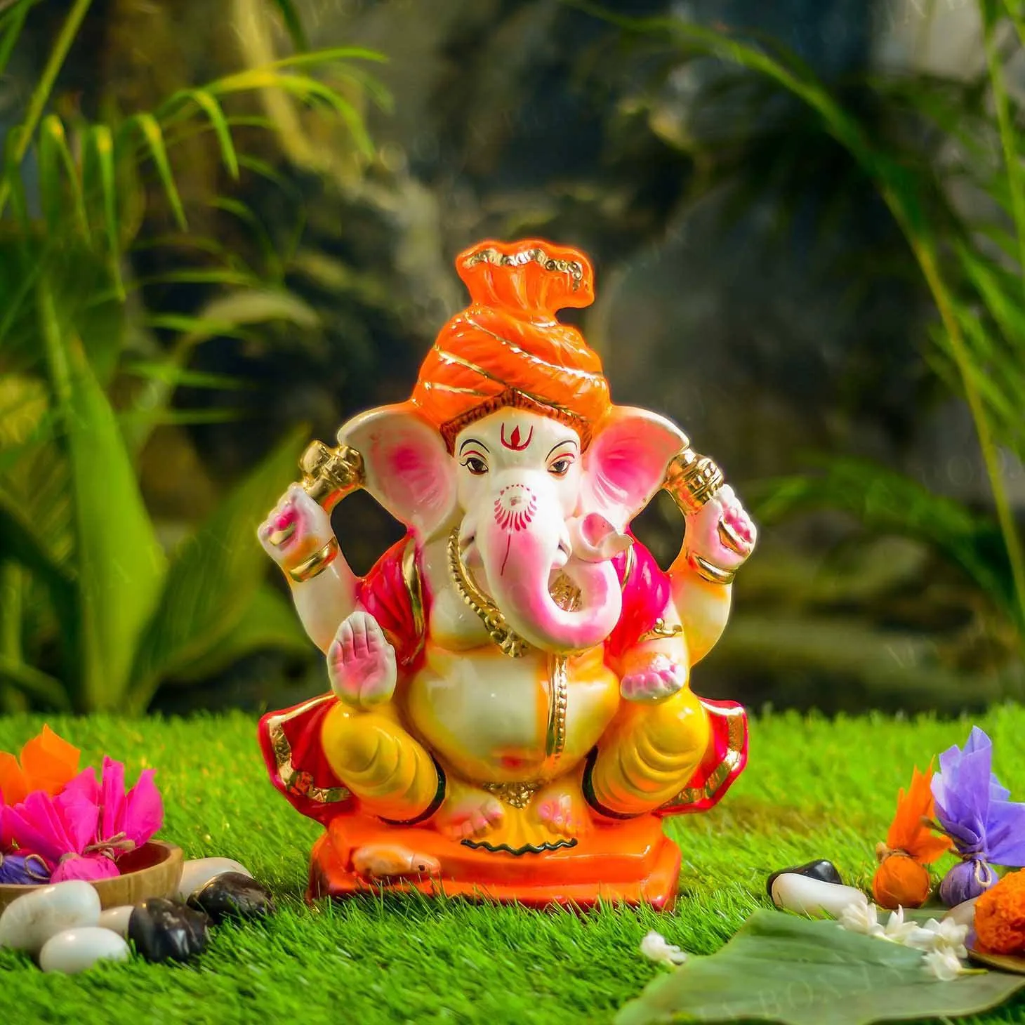 1FEET Mahodhar Eco-Friendly Ganpati | Plant-A-Ganesha