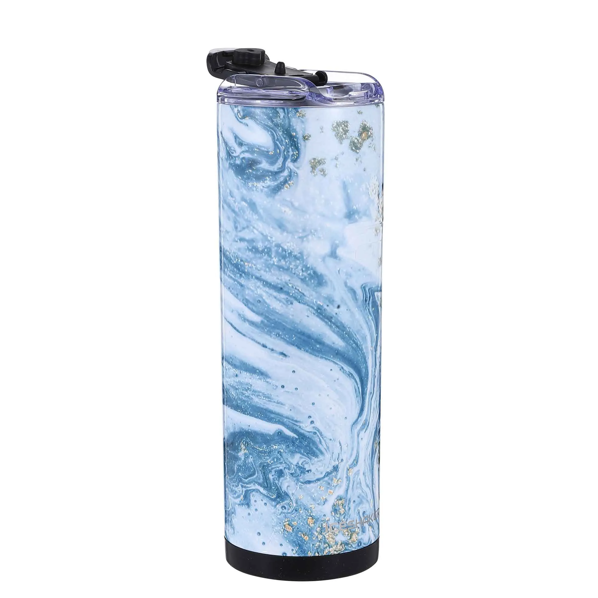 20oz Skinny Tumbler - Blue Marble