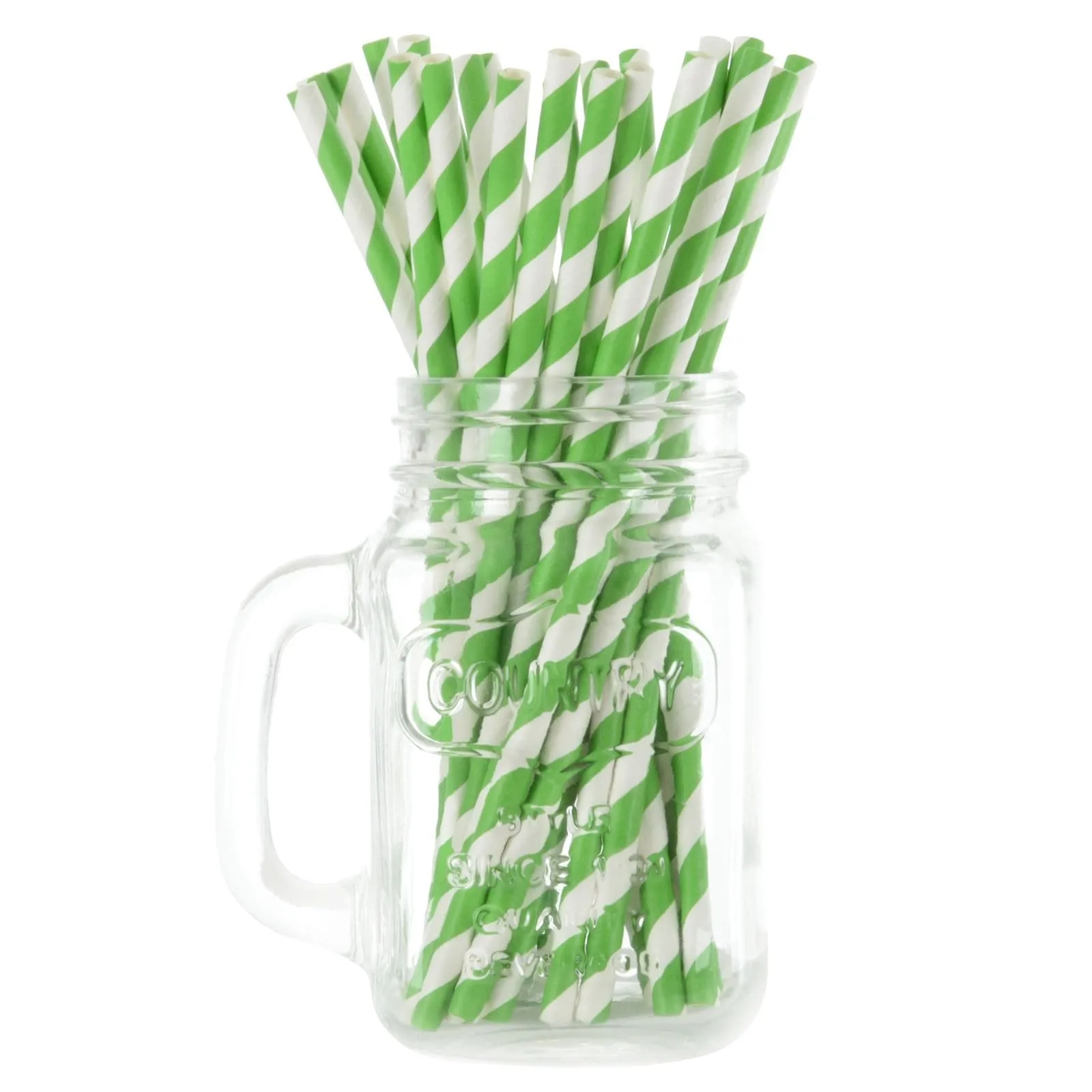 250 Eco Friendly Recyclable Paper Straws Bright Colours