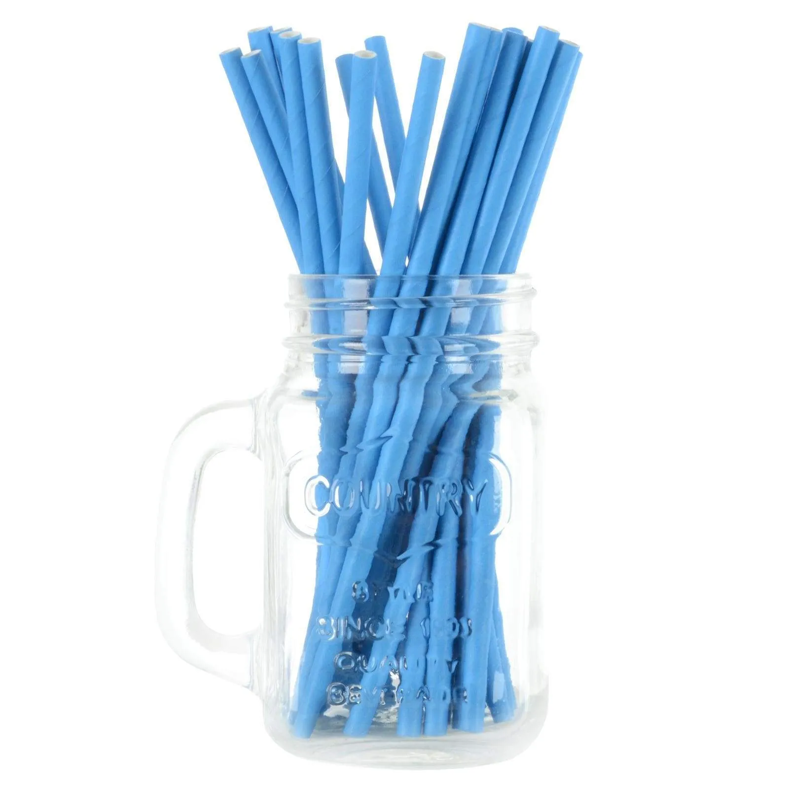 250 Eco Friendly Recyclable Paper Straws Bright Colours