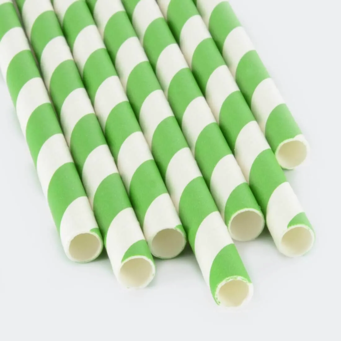 250 Eco Friendly Recyclable Paper Straws Bright Colours