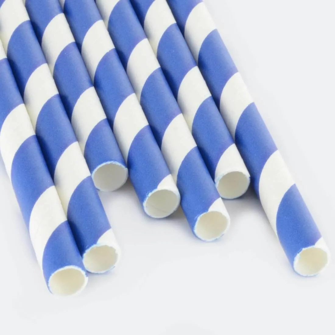 250 Eco Friendly Recyclable Paper Straws Bright Colours