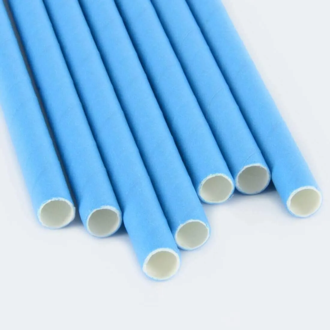 250 Eco Friendly Recyclable Paper Straws Bright Colours