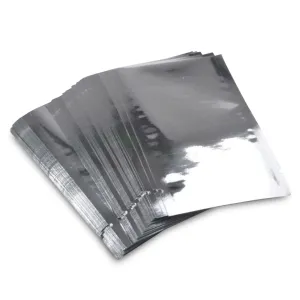 500x Mylar Vacuum Food Pouches 9x13cm - Standing Insulated Food Storage Bag