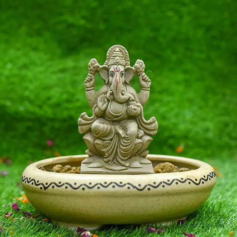 6INCH Nandana Eco-Friendly Ganpati