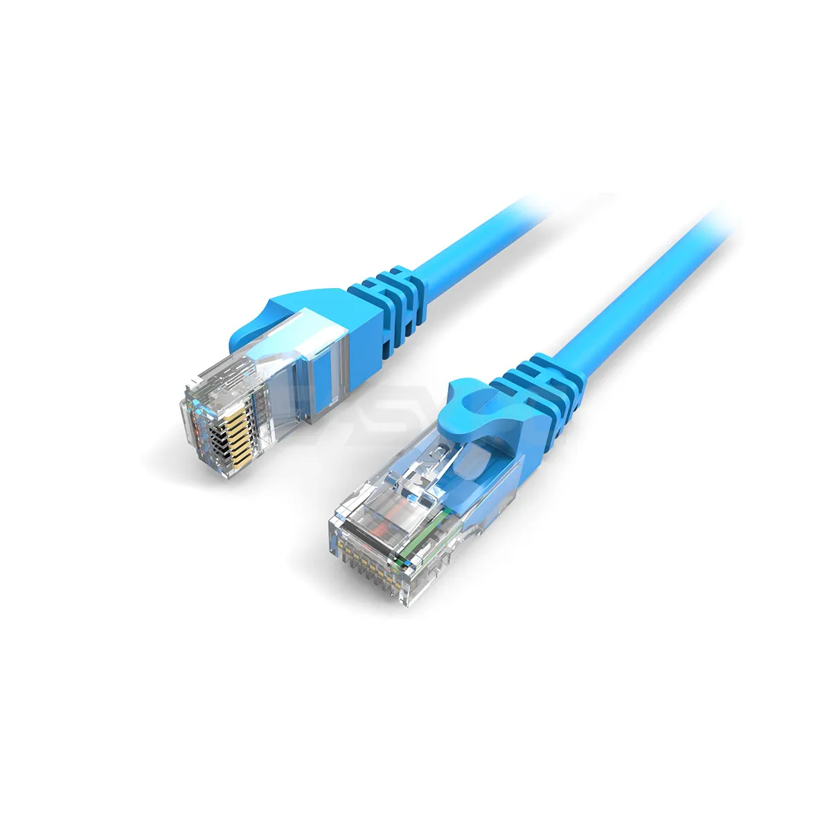 Ad-Link Ethernet Cable 30-Meters Cat6 Light Weight Convenient to Use Patch Cable Blue