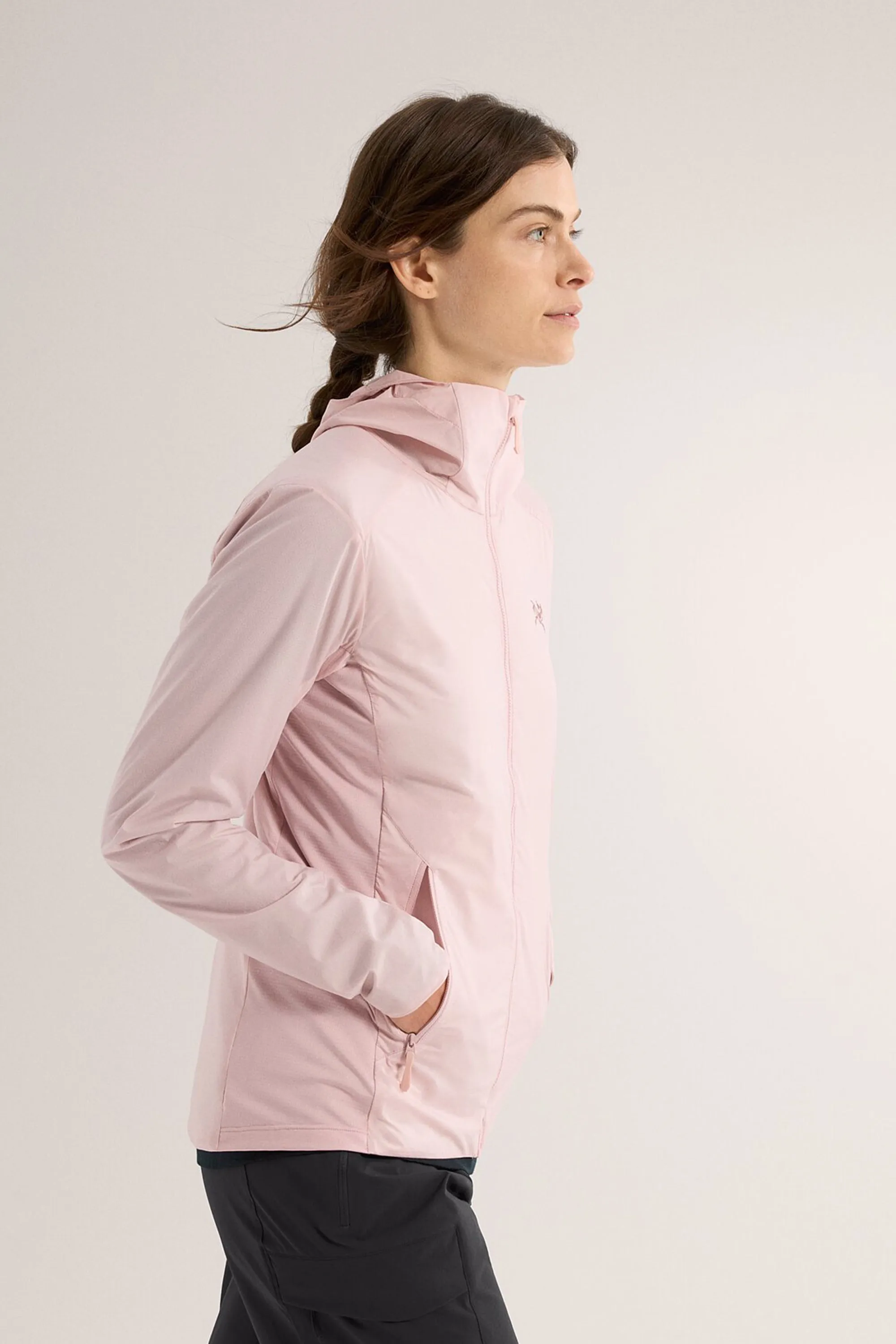 Arc'teryx Women's Atom Lightweight Hoody in Alpine Rose