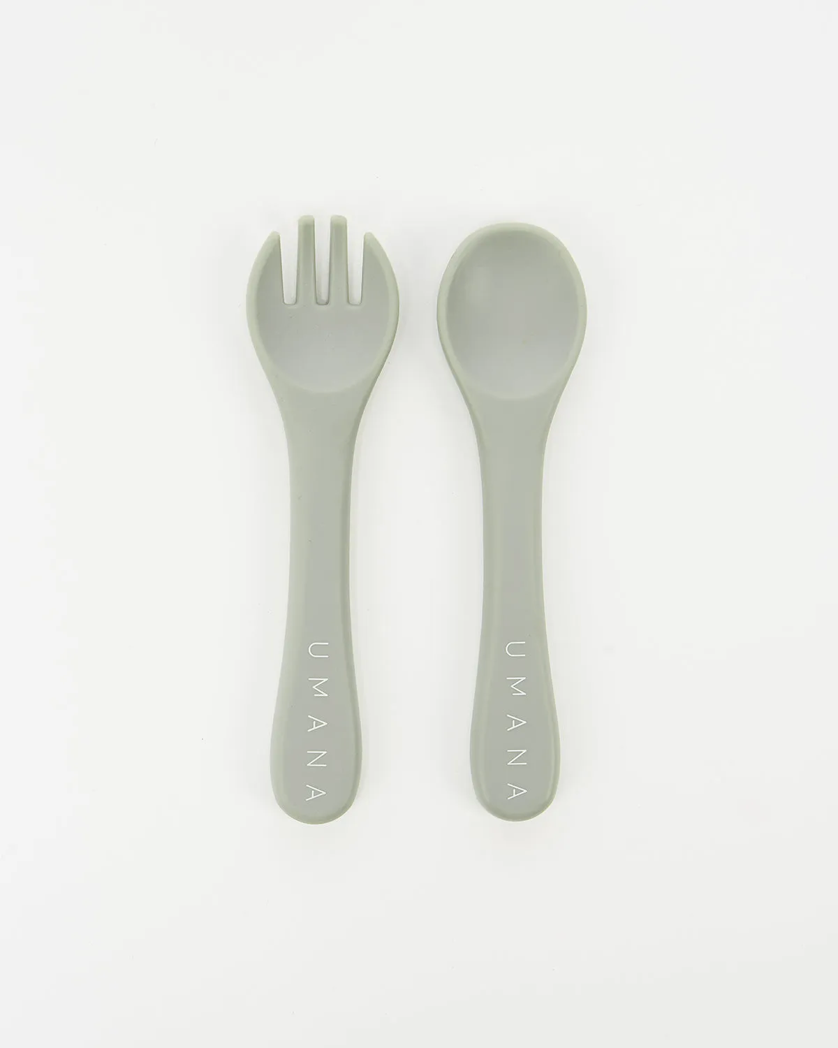 Bowl, Cup, Spoon and Fork Set - Pistachio