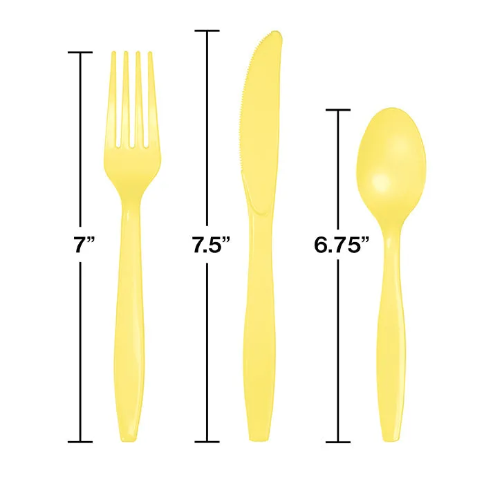 Bulk Mimosa Assorted Plastic Cutlery (288 per Case)