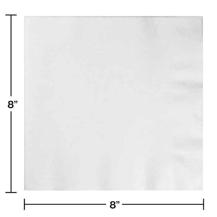 Bulk White Better than Linen Dinner Napkins (288 per Case)