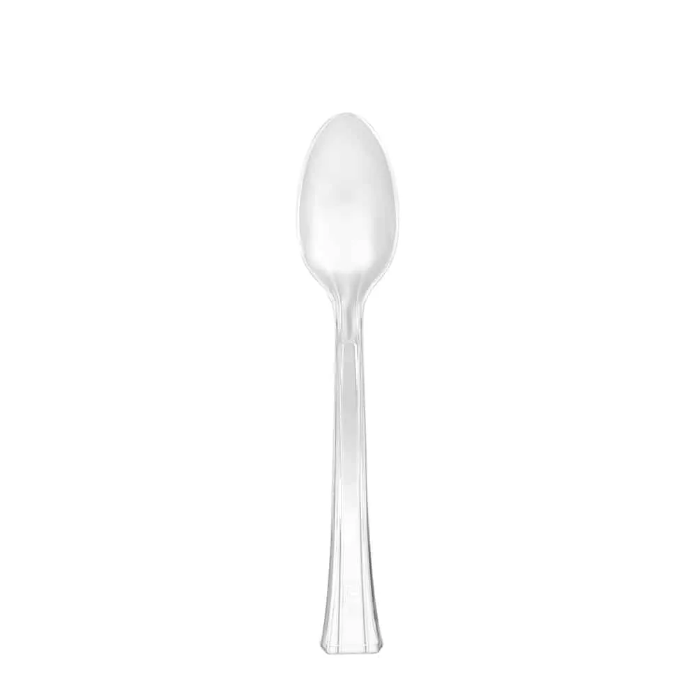 Clear Premium Plastic Cutlery Combo