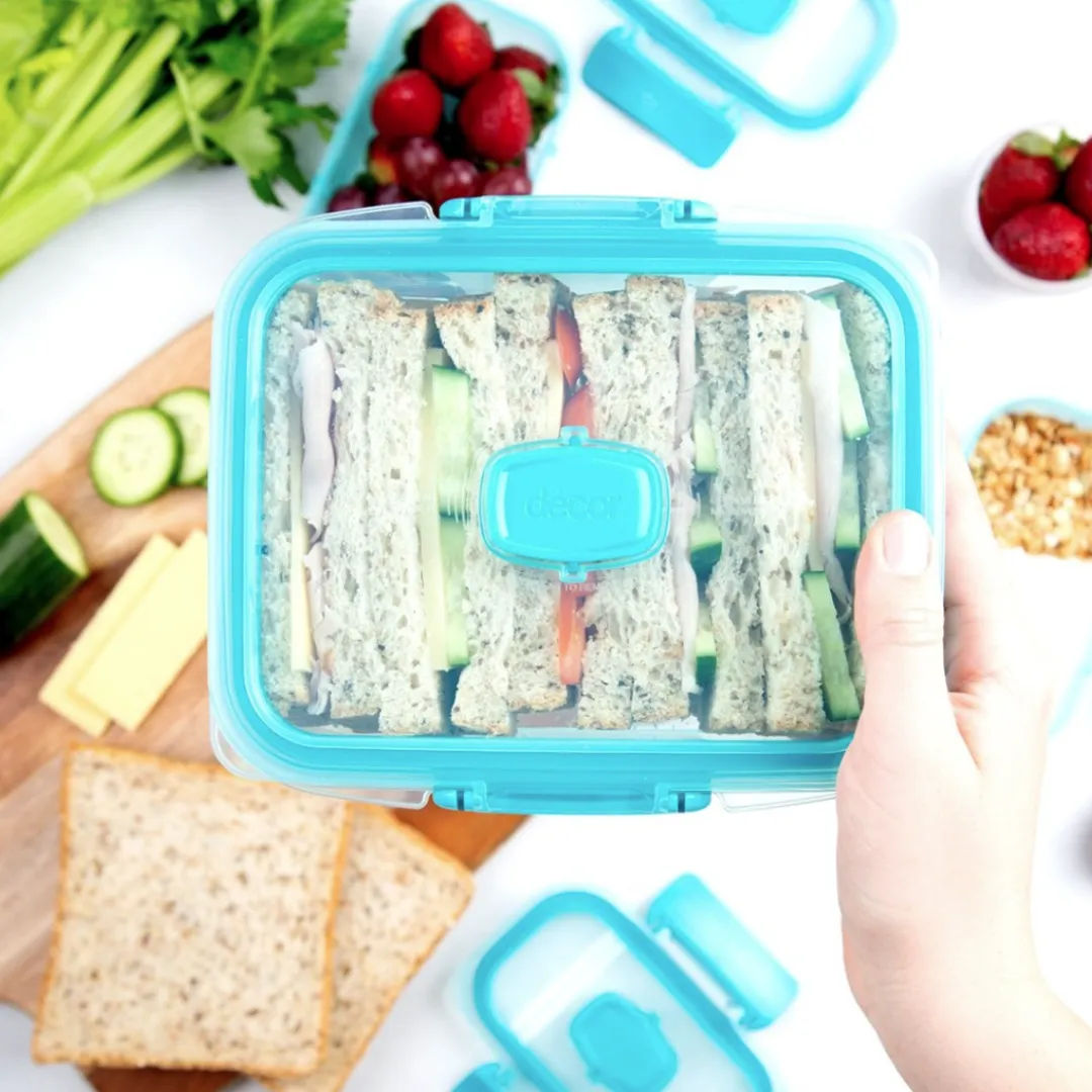 Click & Stack Lunch Box, Oblong, 800ml