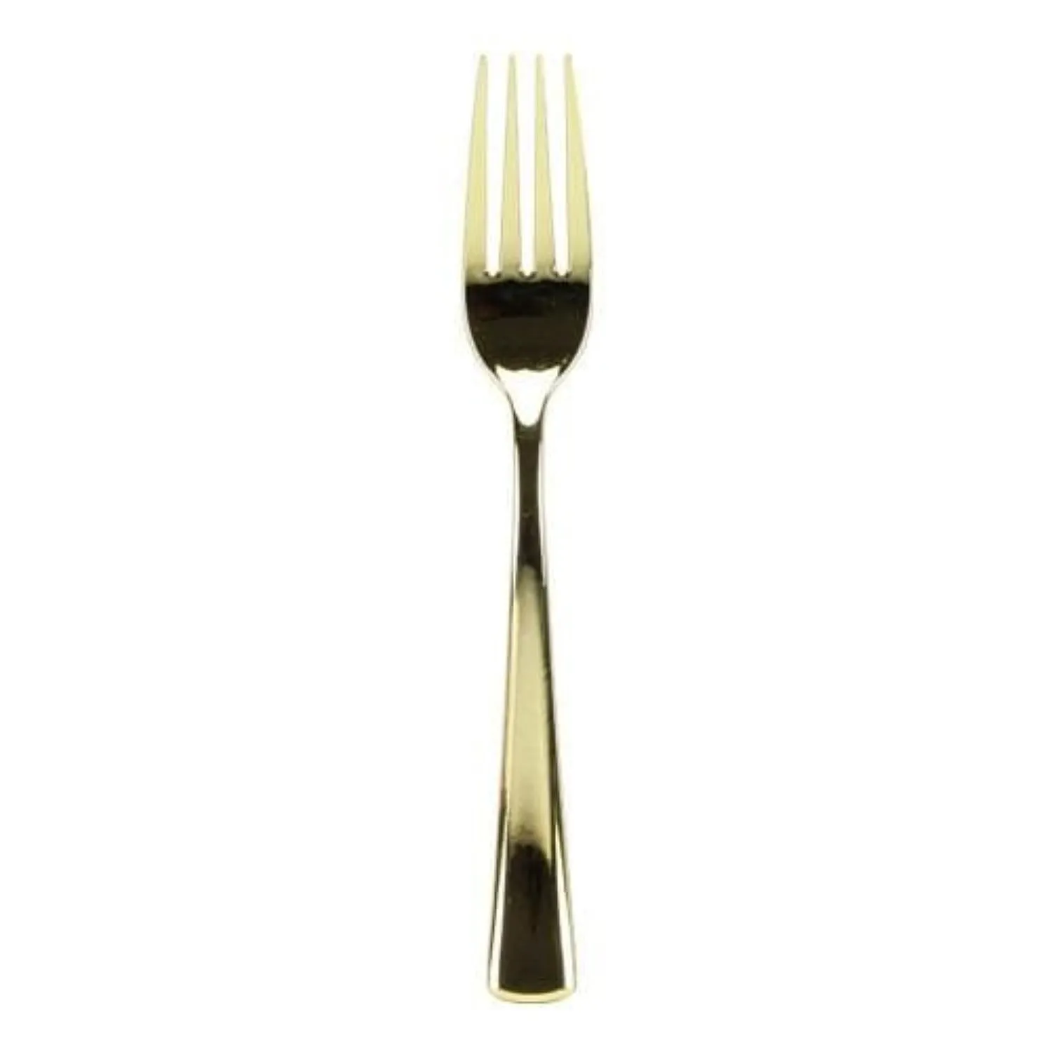 Cutlery Silverware Extra Heavyweight Disposable Flatware Forks Gold