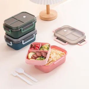 Double layer sealed lunch box