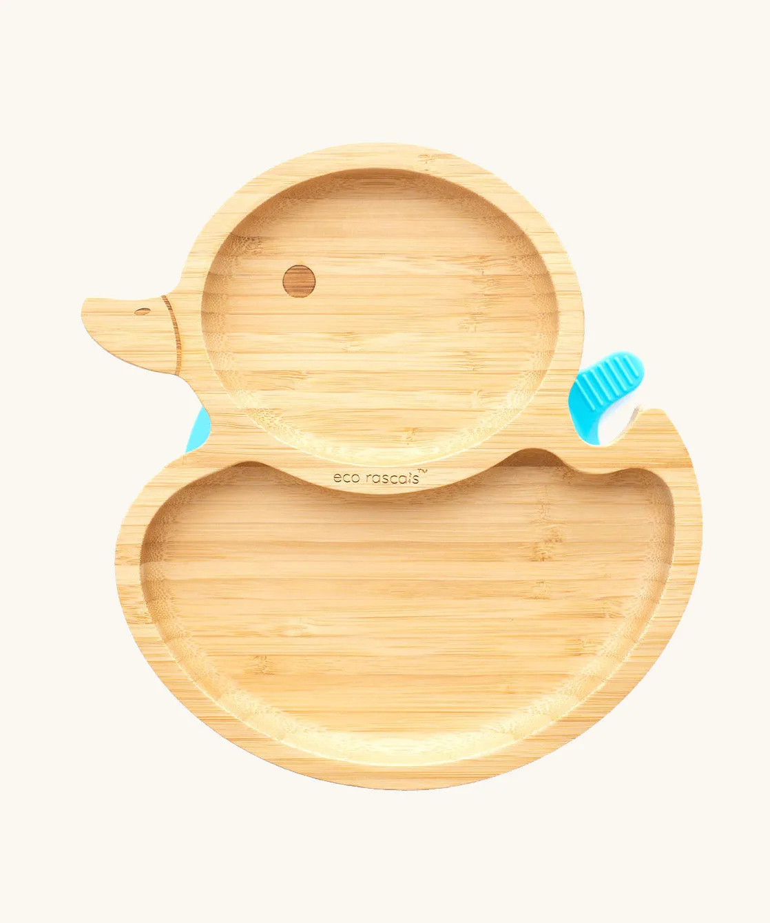 Eco Rascals Duck Plate Gift Set - Blue