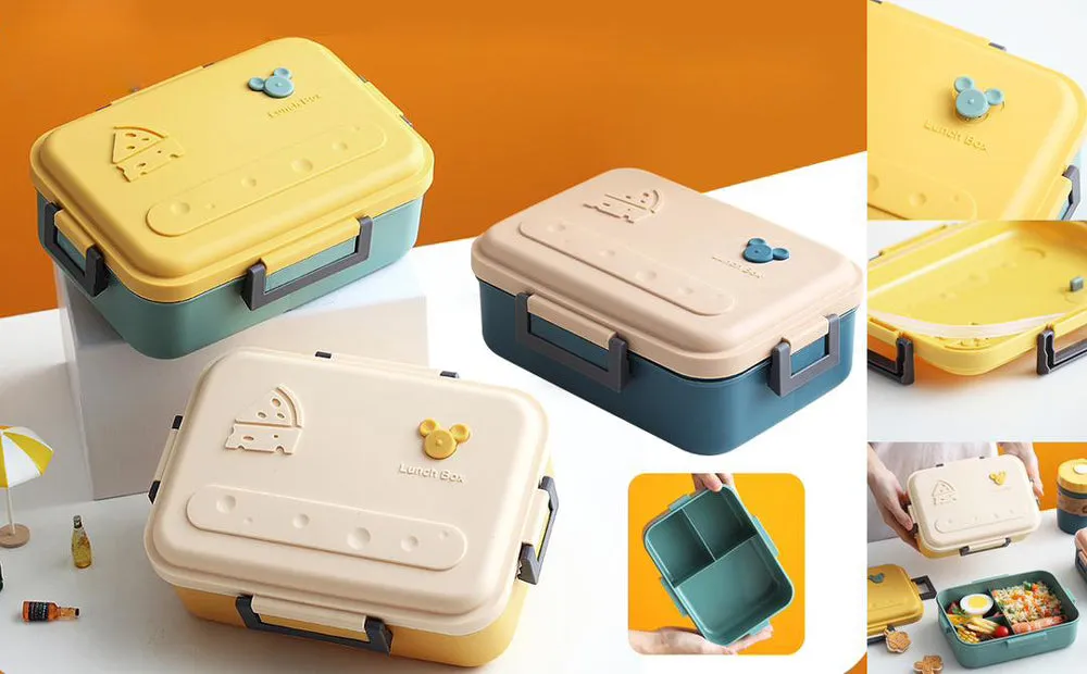 Gibo Kidos Theme  Lunch Box.(1200mL)