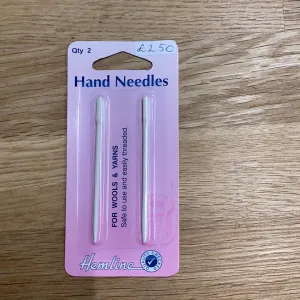 Hand Needles for Wools & Yarns (2 pack) | Hemline