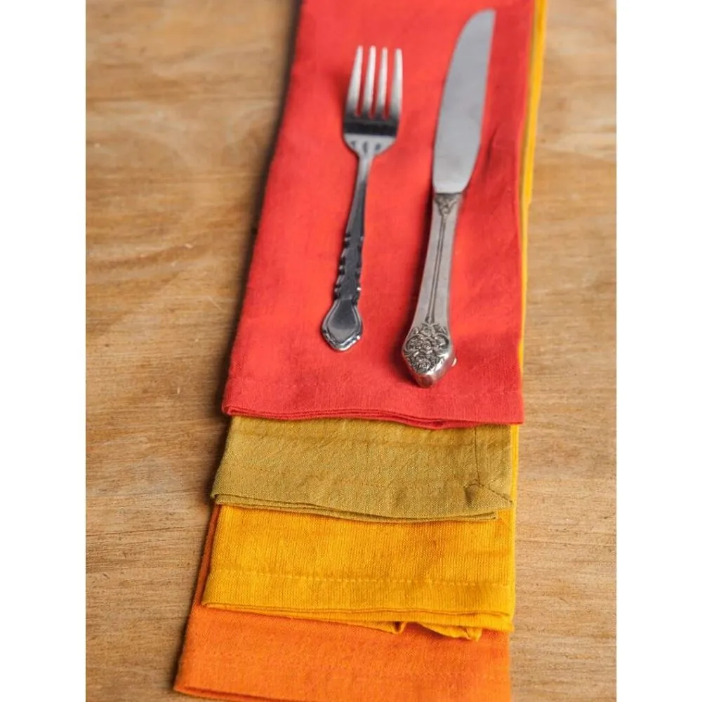 Hand-woven Harvest Napkins, Set of 4