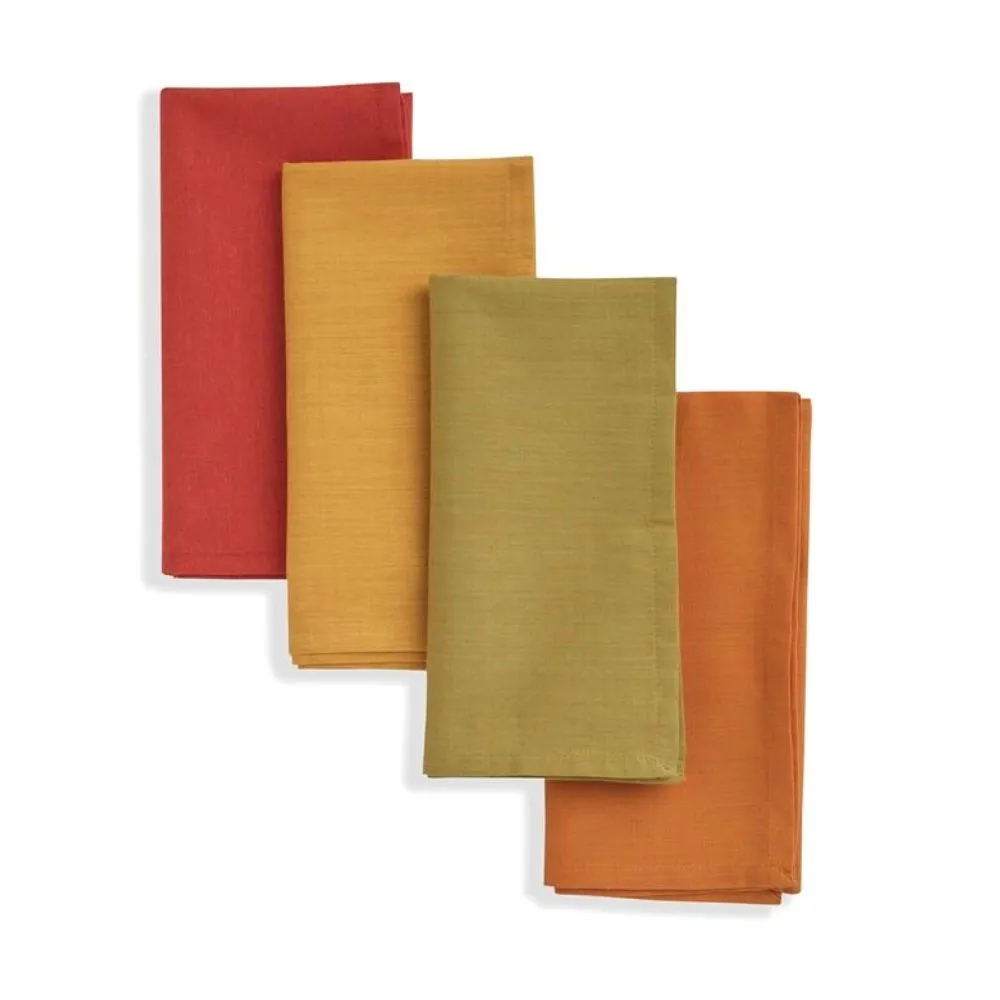 Hand-woven Harvest Napkins, Set of 4