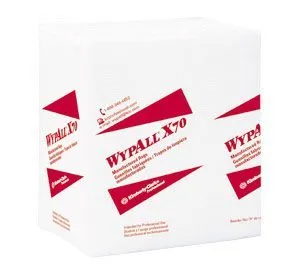 KC WypAll® X70 White Disposable Wipes (#41200) - Case of 912