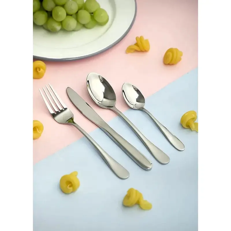 Kitchen Craft Masterclass 4 Piece Childrens Cutlery Set