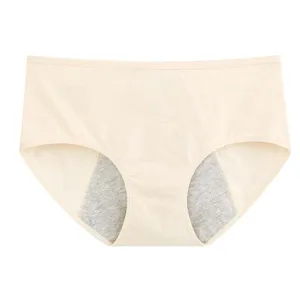 Leak Proof Period Underwear - Beige