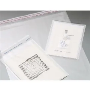 Lip & Tape Self Sealing Polypropylene Bags 11 x 14 x 1.6 mil