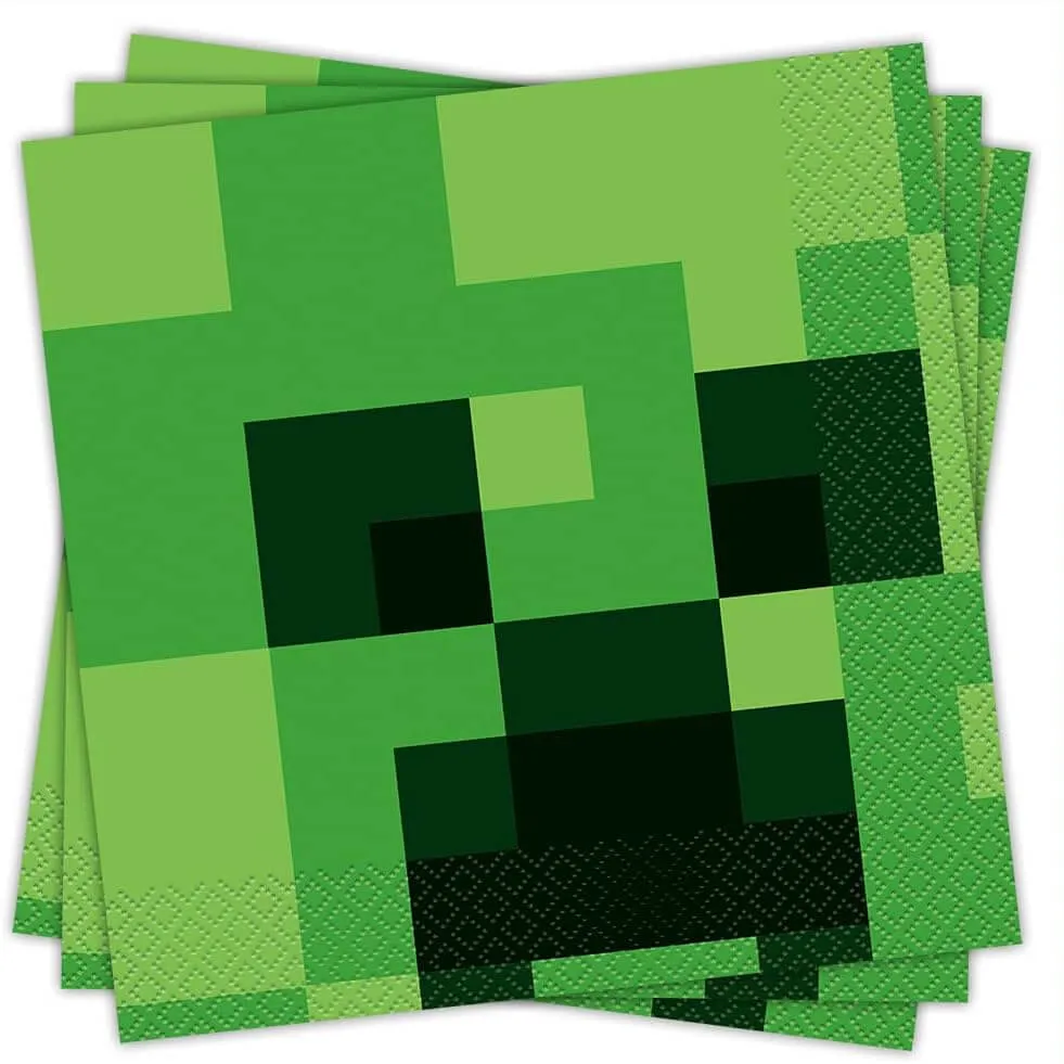 Minecraft Lunch Napkins (16ct)