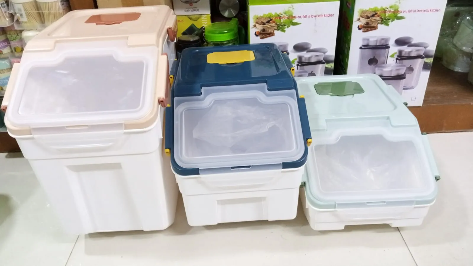 MOISTURE PROOF RICE & FLOUR STORAGE BOX