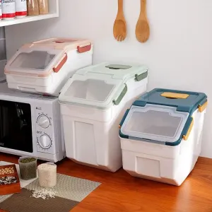 MOISTURE PROOF RICE & FLOUR STORAGE BOX