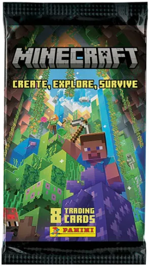 Panini - Minecraft Create, Explore, Survive Trading Cards Box