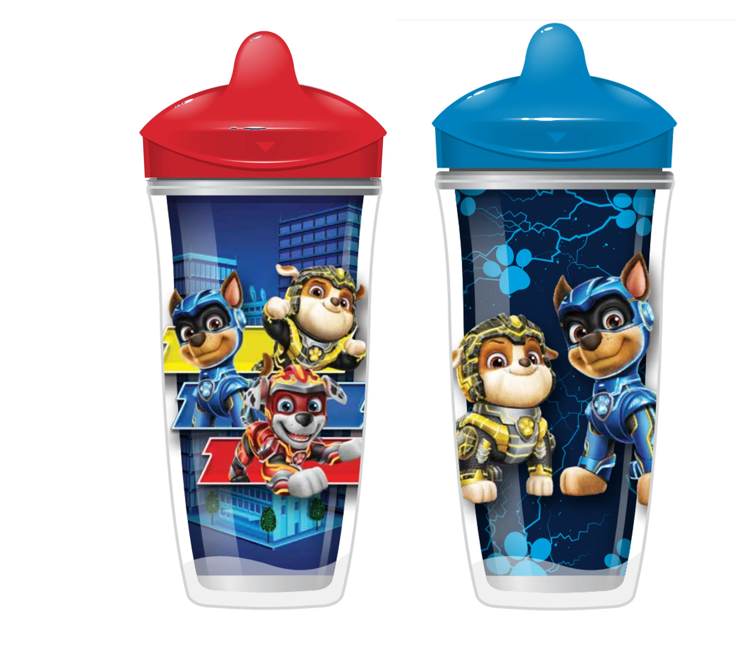 PAW Patrol: The Mighty Movie Paw Patrol LIMITED EDITION Stage 3 Sipsters Insulated Cups - BLUE