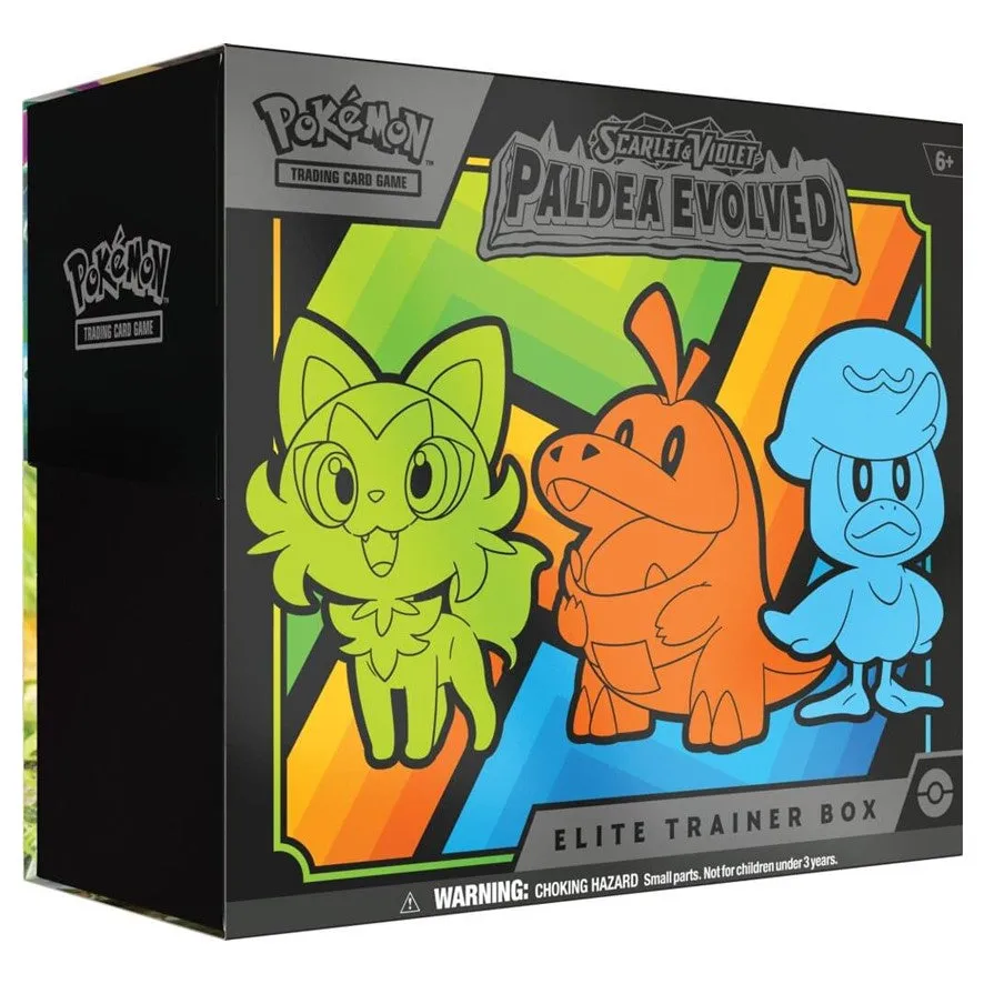 POKÉMON TCG Scarlet & Violet 2 Paldea Evolved - Elite Trainer Box