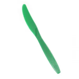 Premierware Full Size Green Dinner Knives 24ct