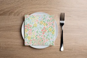 Scattered Garden Cocktail Napkin