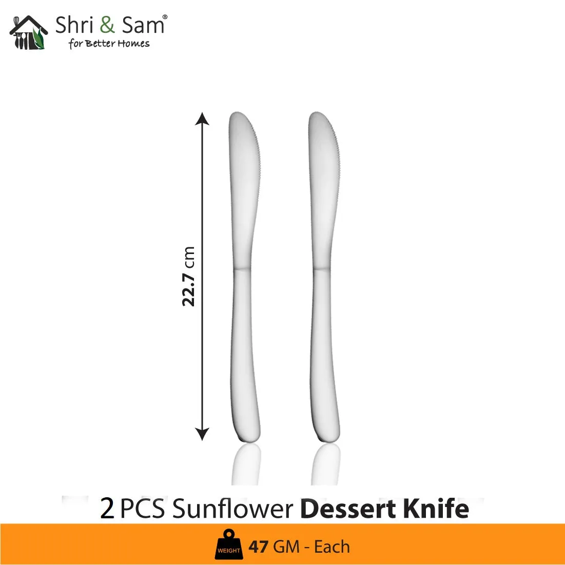 Stainless Steel 24 PCS Cutlery Set Sunflower