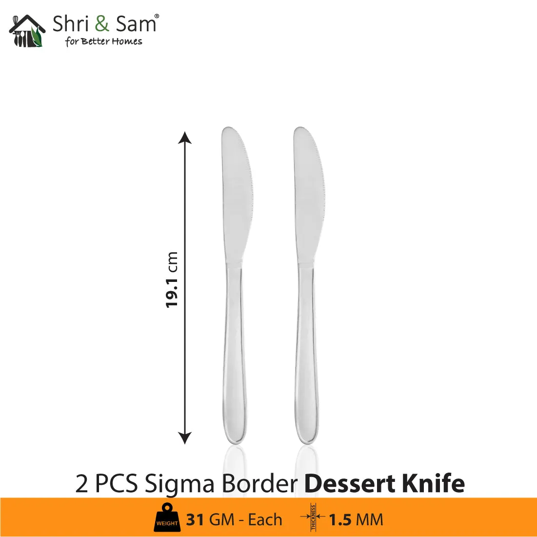 Stainless Steel Cutlery Sigma Border