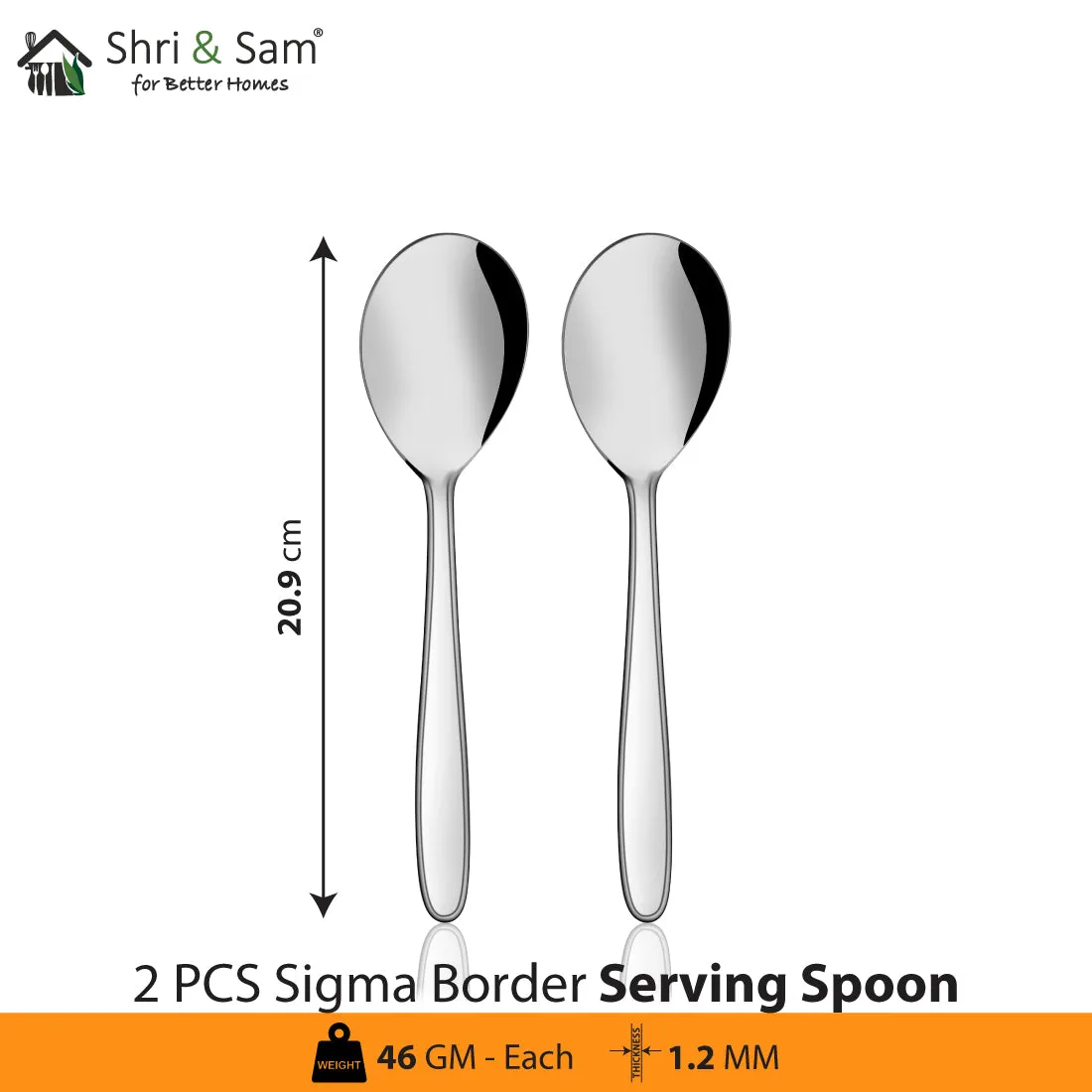 Stainless Steel Cutlery Sigma Border