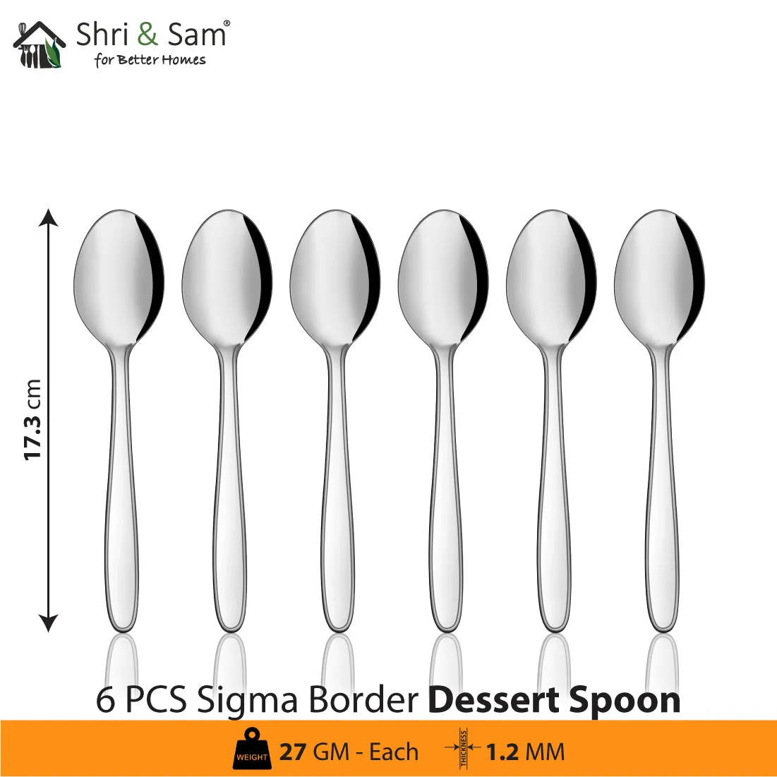 Stainless Steel Cutlery Sigma Border