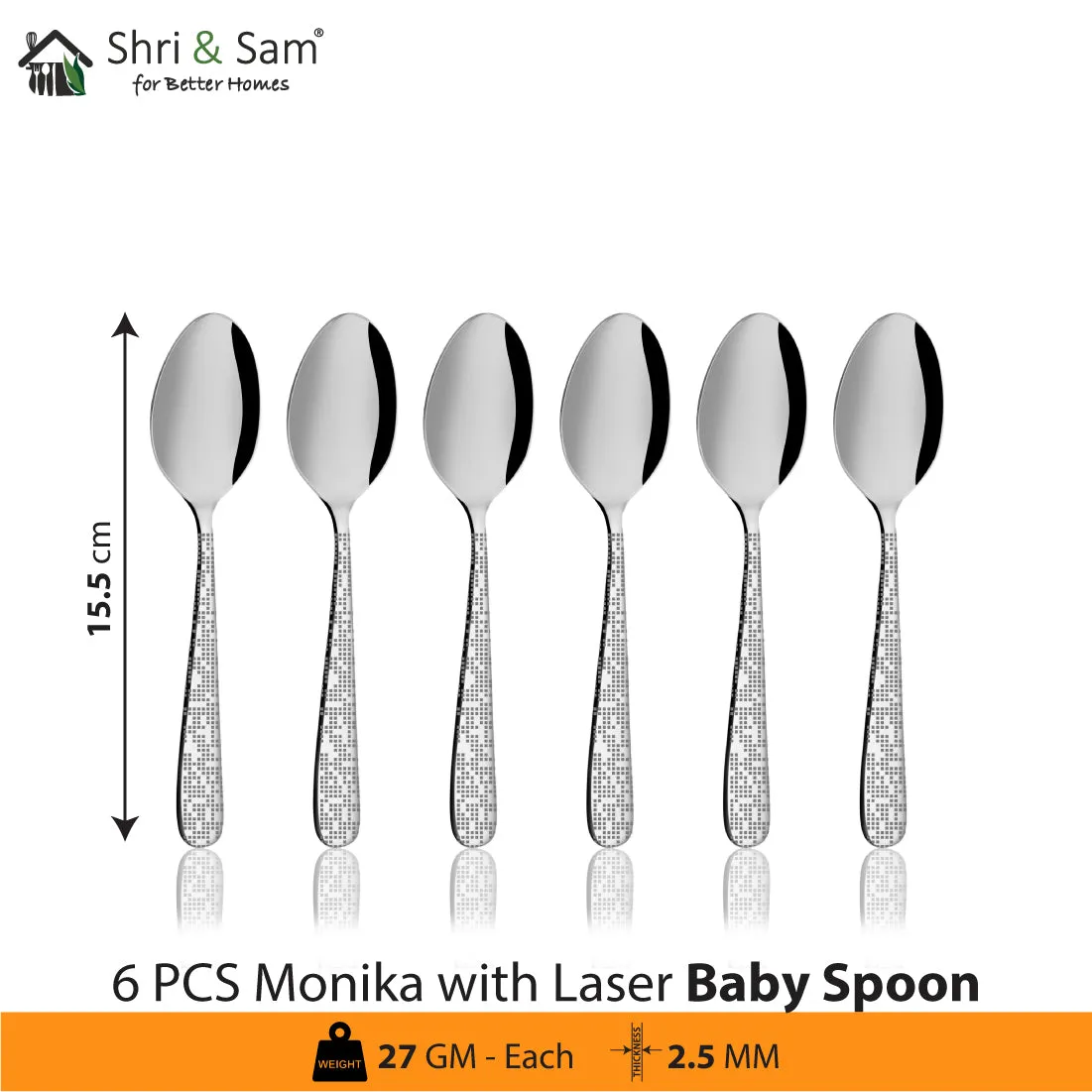 Stainless Steel Cutlery with Laser Monika