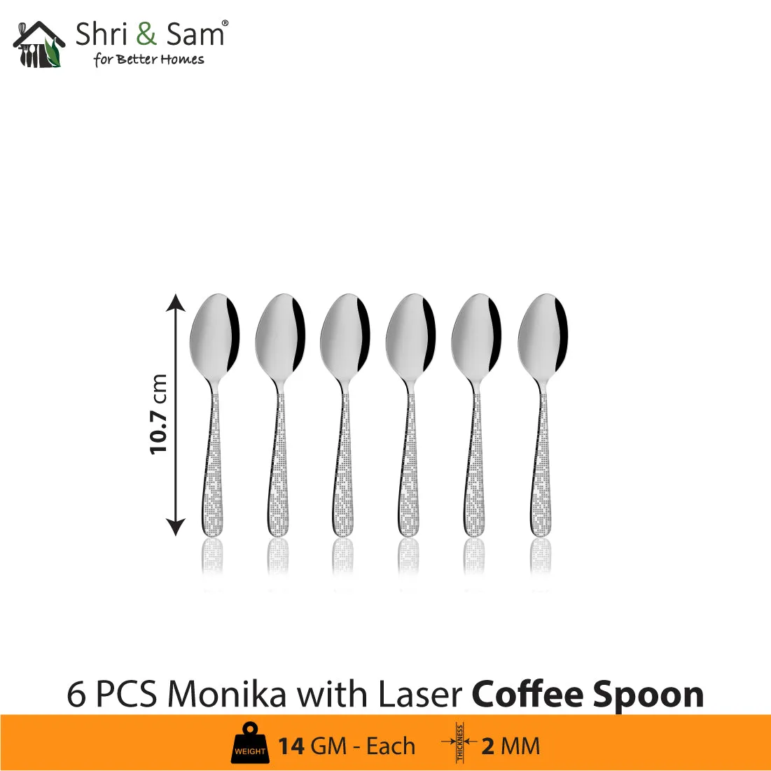 Stainless Steel Cutlery with Laser Monika