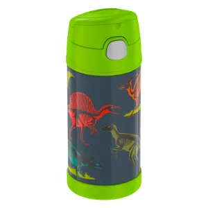 Thermos Funtainer Insulated Drink Bottle - Colourful Dinosaur