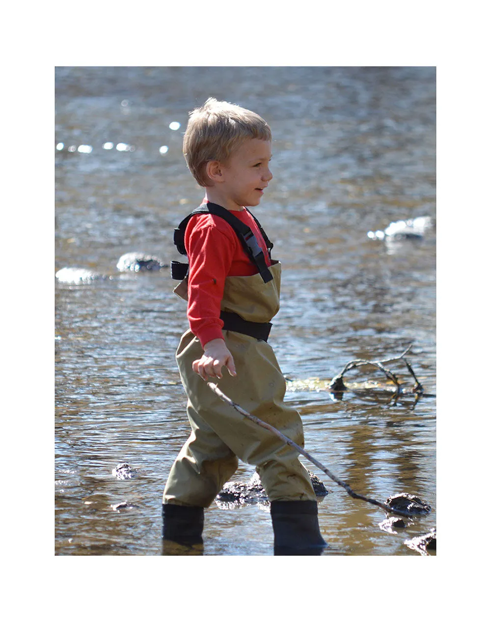 TODDLER & CHILDREN’S BREATHABLE WADERS, TAN