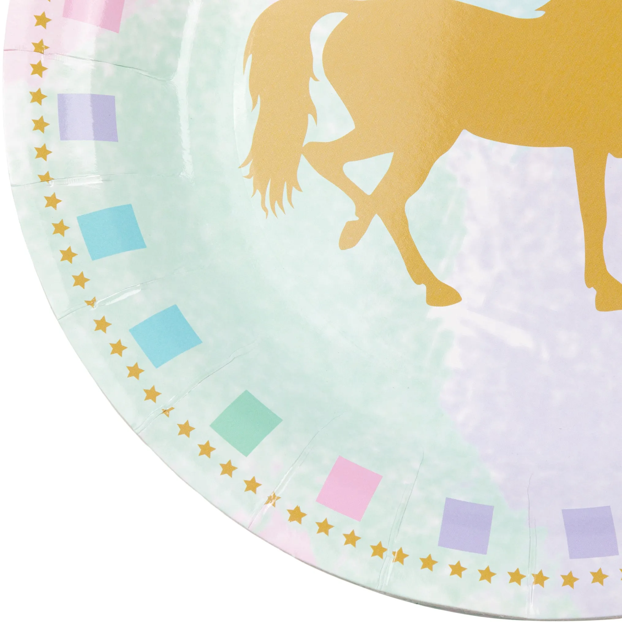 Unicorn Tableware Kit for 20 Guests