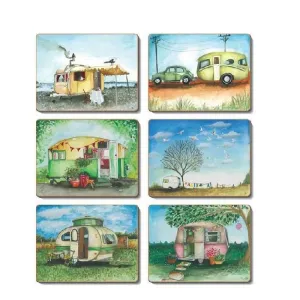 Vintage Caravan Coasters